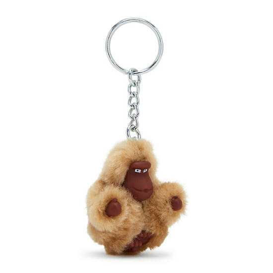 Accesorios Kipling Sven Extra Small Iconic Monkey Keychain Beige | MX 1974MQ